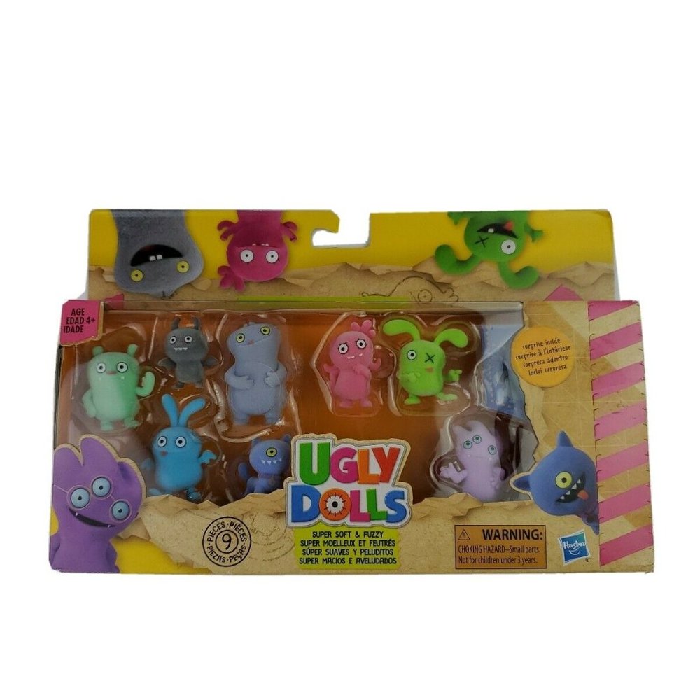 Ugly Dolls Super Soft & Fuzzy 9 Mini Collectables with Surprise